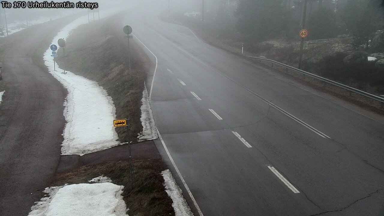 Kelikamerat Kuva Tie 170 Virolahti Urheilukentän risteys, Virolahti, Kymenlaakso