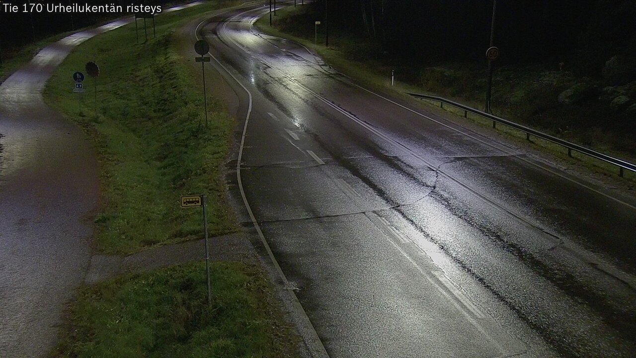 Kelikamerat Kuva Tie 170 Virolahti Urheilukentän risteys, Virolahti, Kymenlaakso