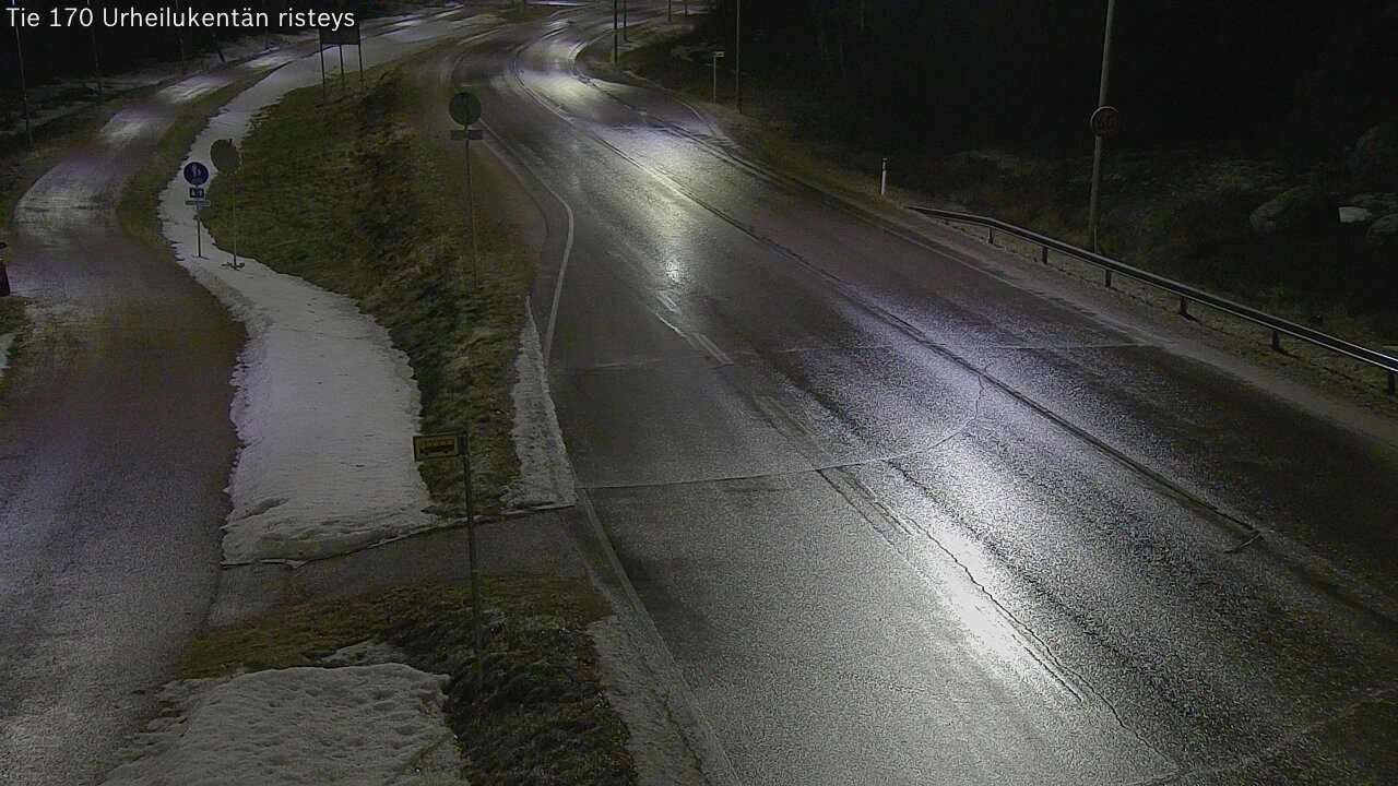 Kelikamerat Kuva Tie 170 Virolahti Urheilukentän risteys, Virolahti, Kymenlaakso