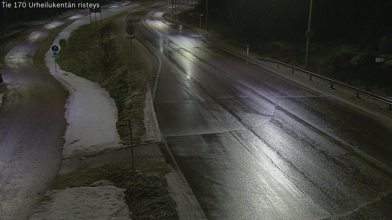 Kelikamerat Kuva Tie 170 Virolahti Urheilukentän risteys, Virolahti, Kymenlaakso