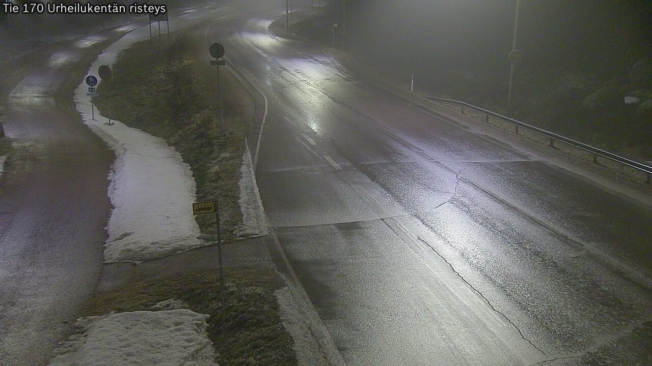 Kelikamerat Kuva Tie 170 Virolahti Urheilukentän risteys, Virolahti, Kymenlaakso