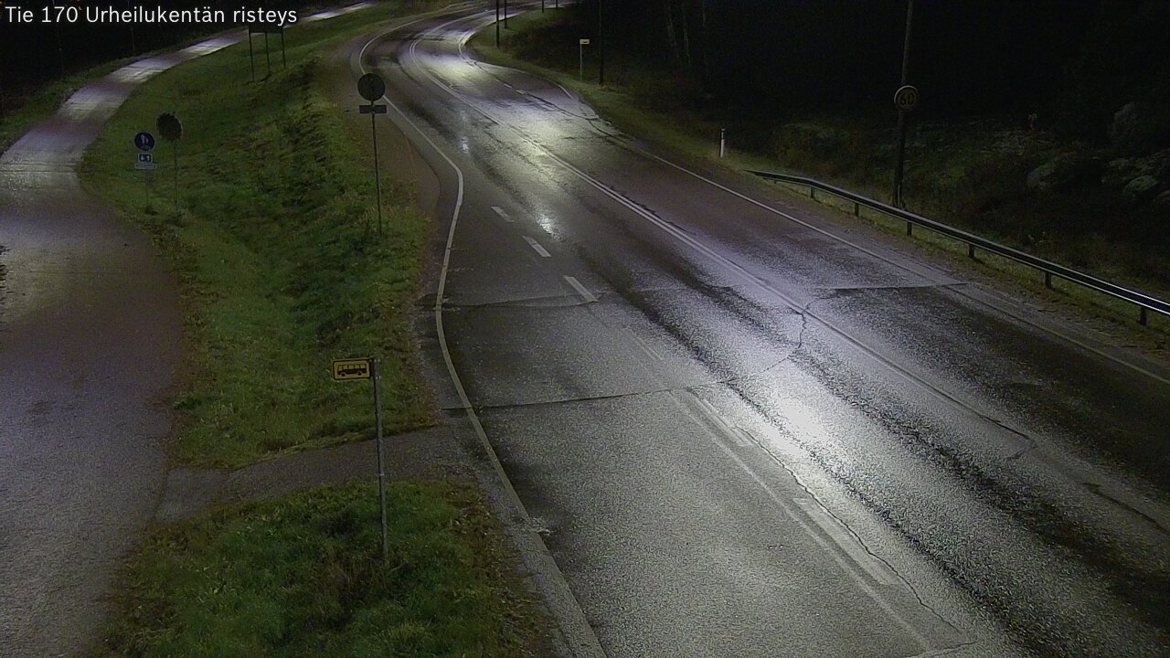 Kelikamerat Kuva Tie 170 Virolahti Urheilukentän risteys, Virolahti, Kymenlaakso