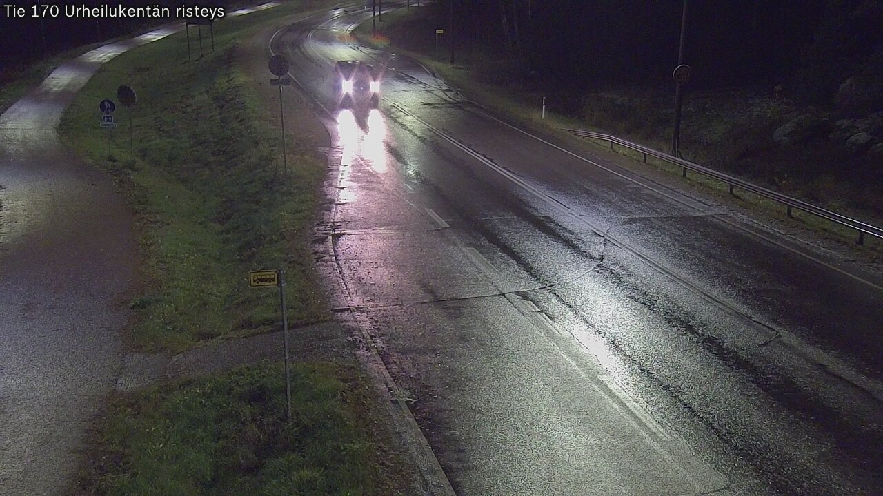 Kelikamerat Kuva Tie 170 Virolahti Urheilukentän risteys, Virolahti, Kymenlaakso