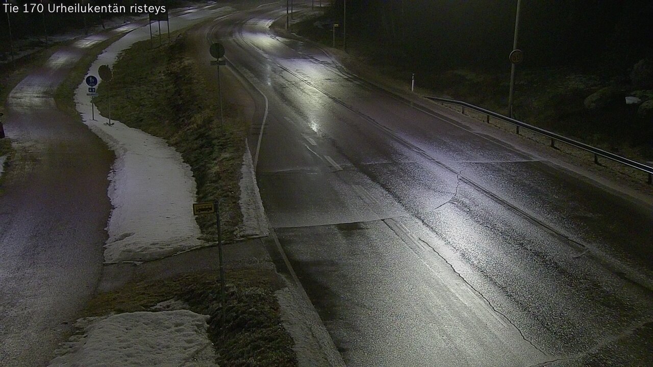 Kelikamerat Kuva Tie 170 Virolahti Urheilukentän risteys, Virolahti, Kymenlaakso