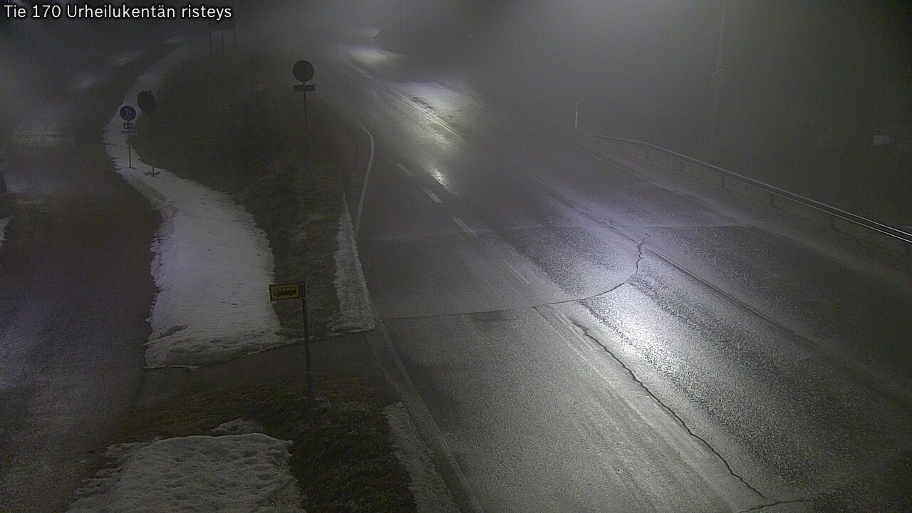 Kelikamerat Kuva Tie 170 Virolahti Urheilukentän risteys, Virolahti, Kymenlaakso