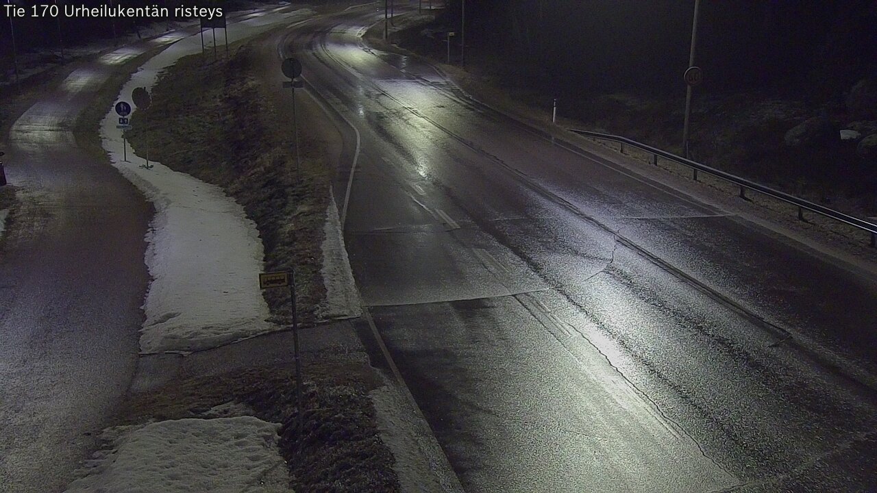 Kelikamerat Kuva Tie 170 Virolahti Urheilukentän risteys, Virolahti, Kymenlaakso