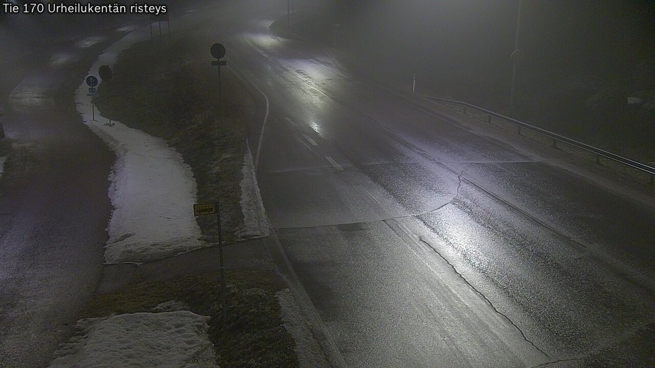 Kelikamerat Kuva Tie 170 Virolahti Urheilukentän risteys, Virolahti, Kymenlaakso