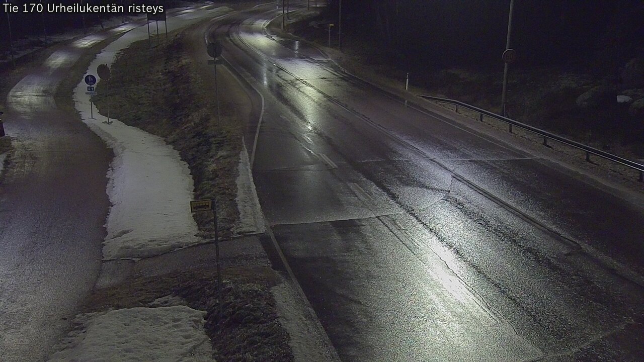 Kelikamerat Kuva Tie 170 Virolahti Urheilukentän risteys, Virolahti, Kymenlaakso