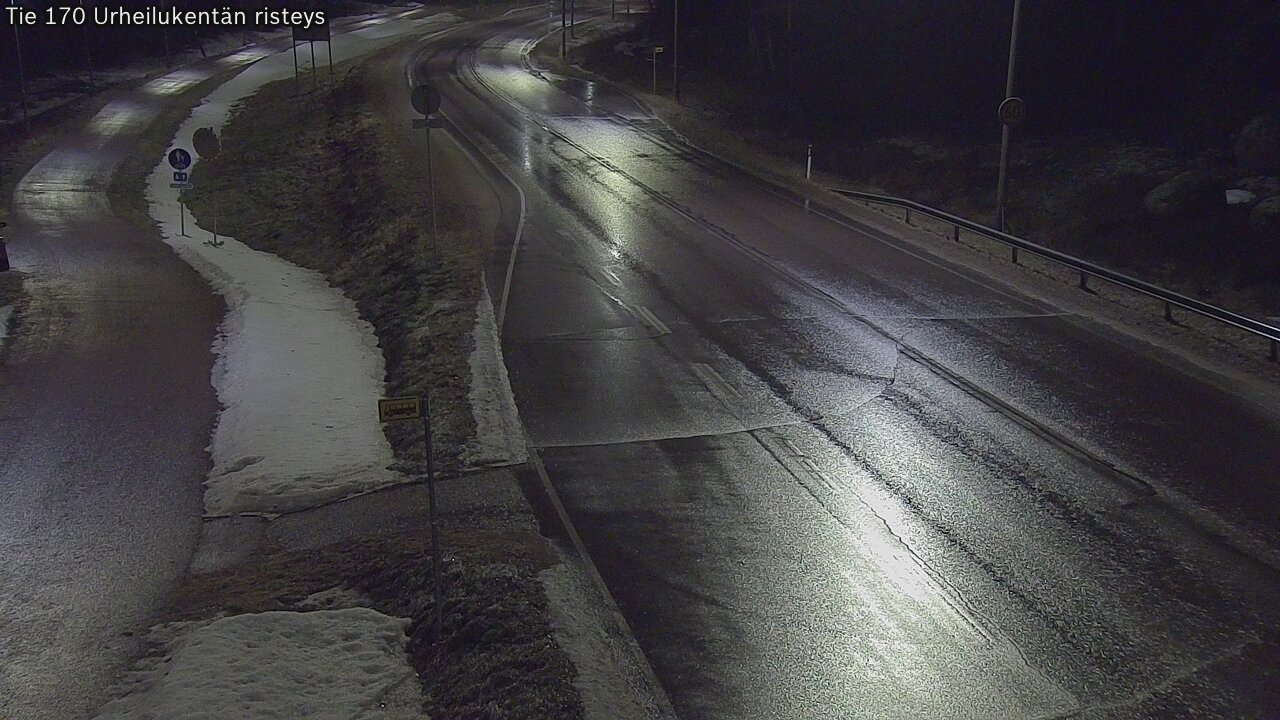 Kelikamerat Kuva Tie 170 Virolahti Urheilukentän risteys, Virolahti, Kymenlaakso