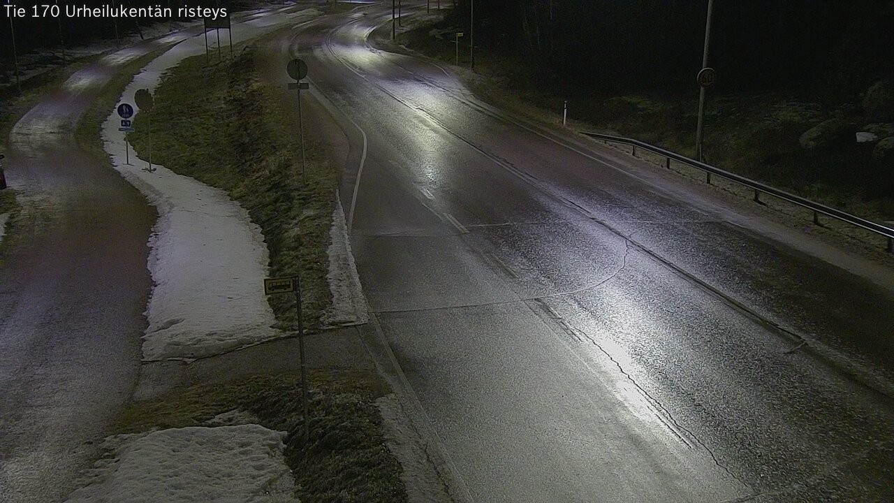 Kelikamerat Kuva Tie 170 Virolahti Urheilukentän risteys, Virolahti, Kymenlaakso