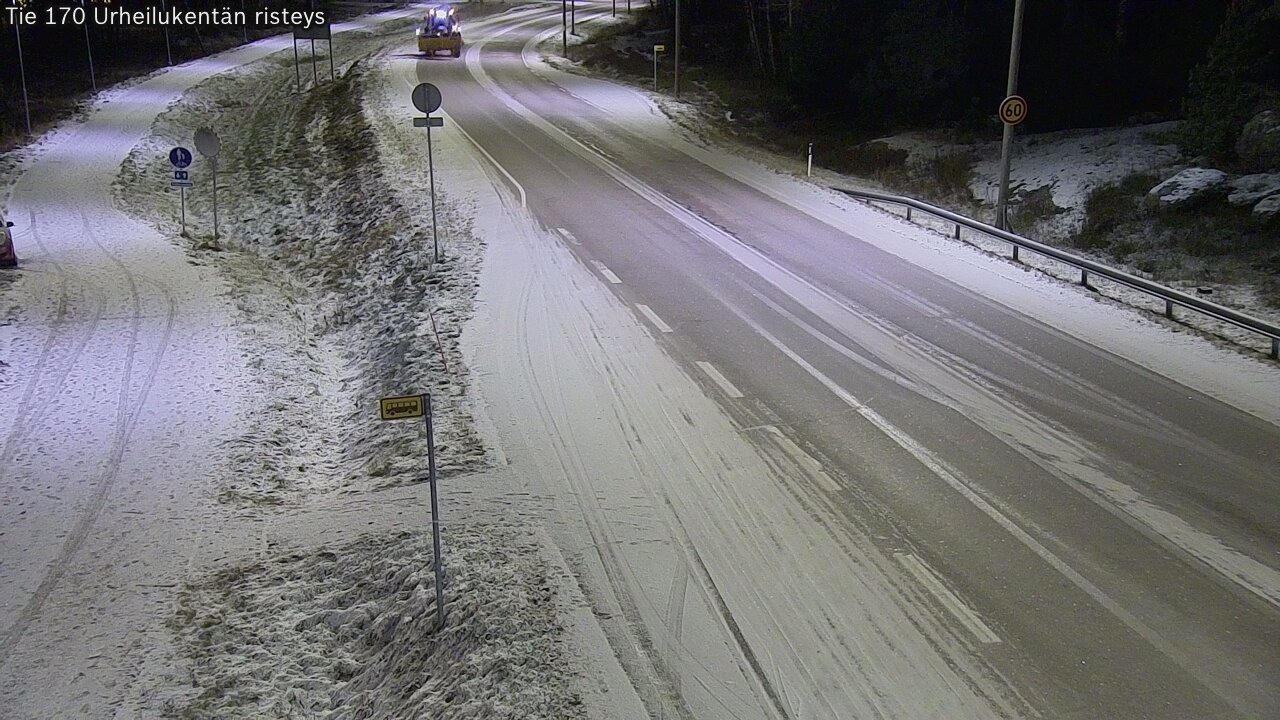 Kelikamerat Kuva Tie 170 Virolahti Urheilukentän risteys, Virolahti, Kymenlaakso