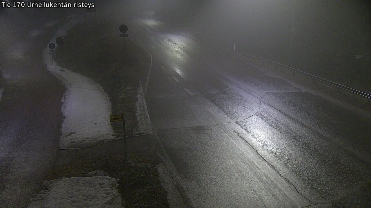 Kelikamerat Kuva Tie 170 Virolahti Urheilukentän risteys, Virolahti, Kymenlaakso