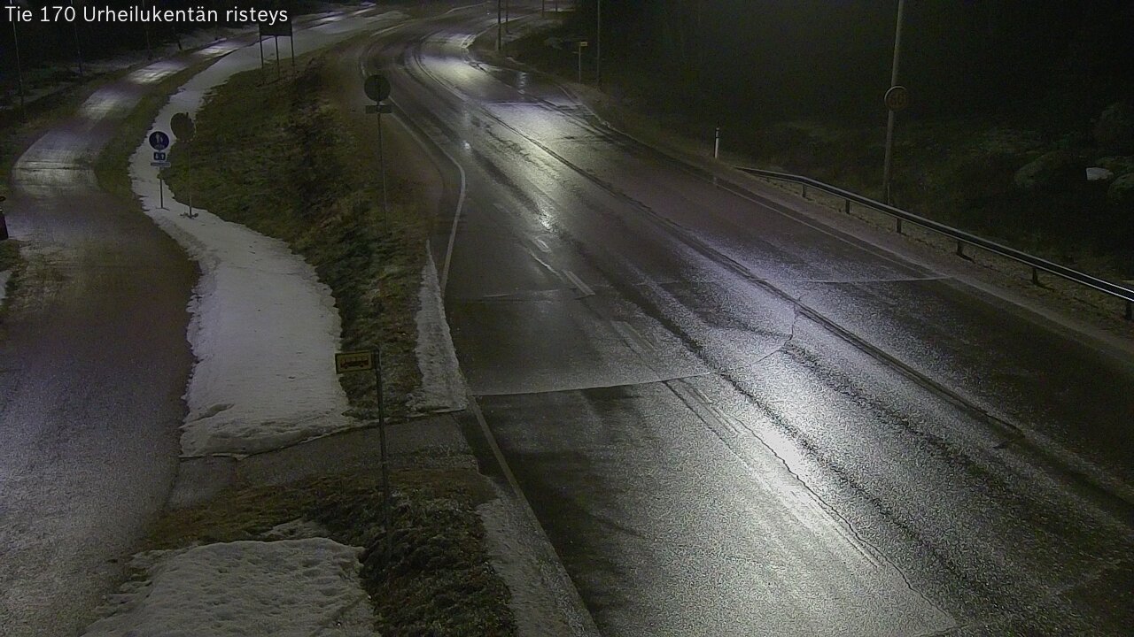 Kelikamerat Kuva Tie 170 Virolahti Urheilukentän risteys, Virolahti, Kymenlaakso