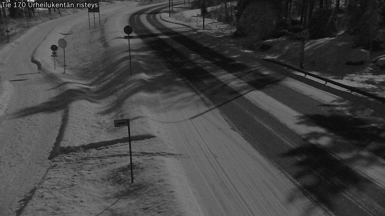 Kelikamerat Kuva Tie 170 Virolahti Urheilukentän risteys, Virolahti, Kymenlaakso
