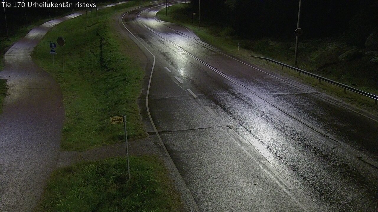 Kelikamerat Kuva Tie 170 Virolahti Urheilukentän risteys, Virolahti, Kymenlaakso
