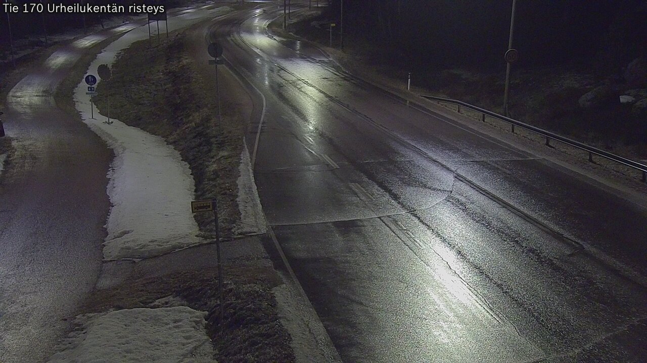 Kelikamerat Kuva Tie 170 Virolahti Urheilukentän risteys, Virolahti, Kymenlaakso