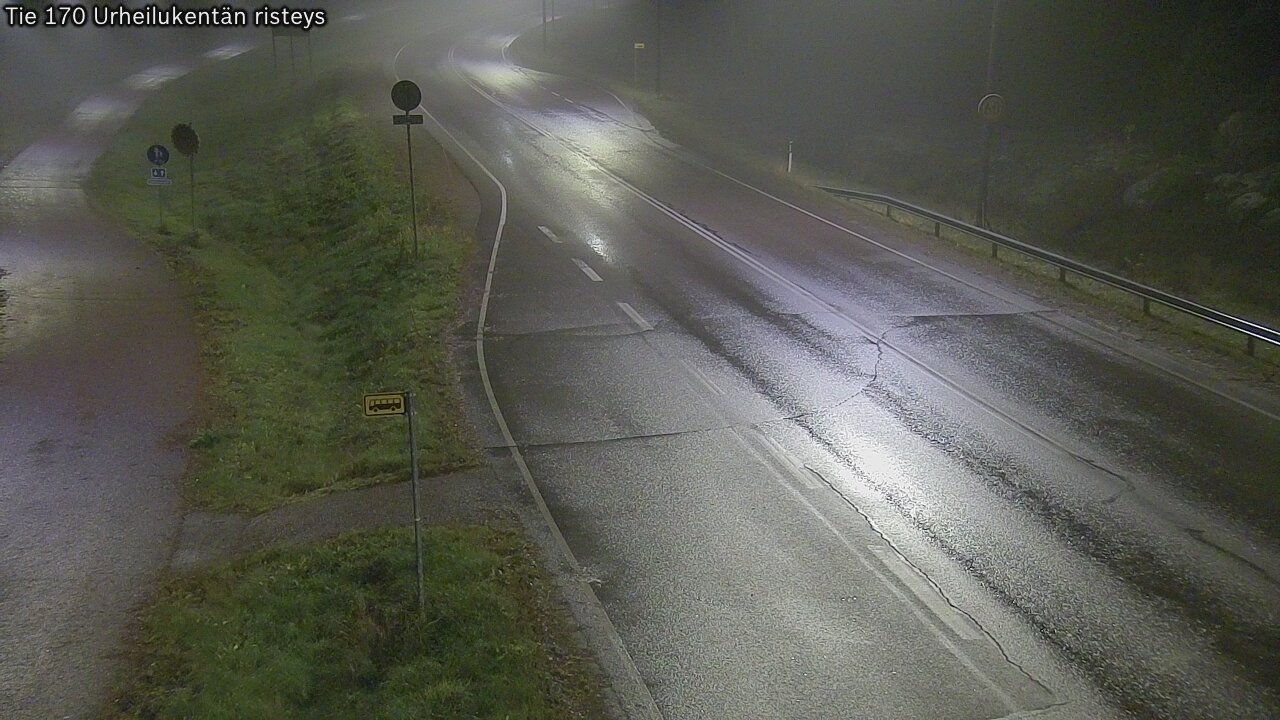 Kelikamerat Kuva Tie 170 Virolahti Urheilukentän risteys, Virolahti, Kymenlaakso