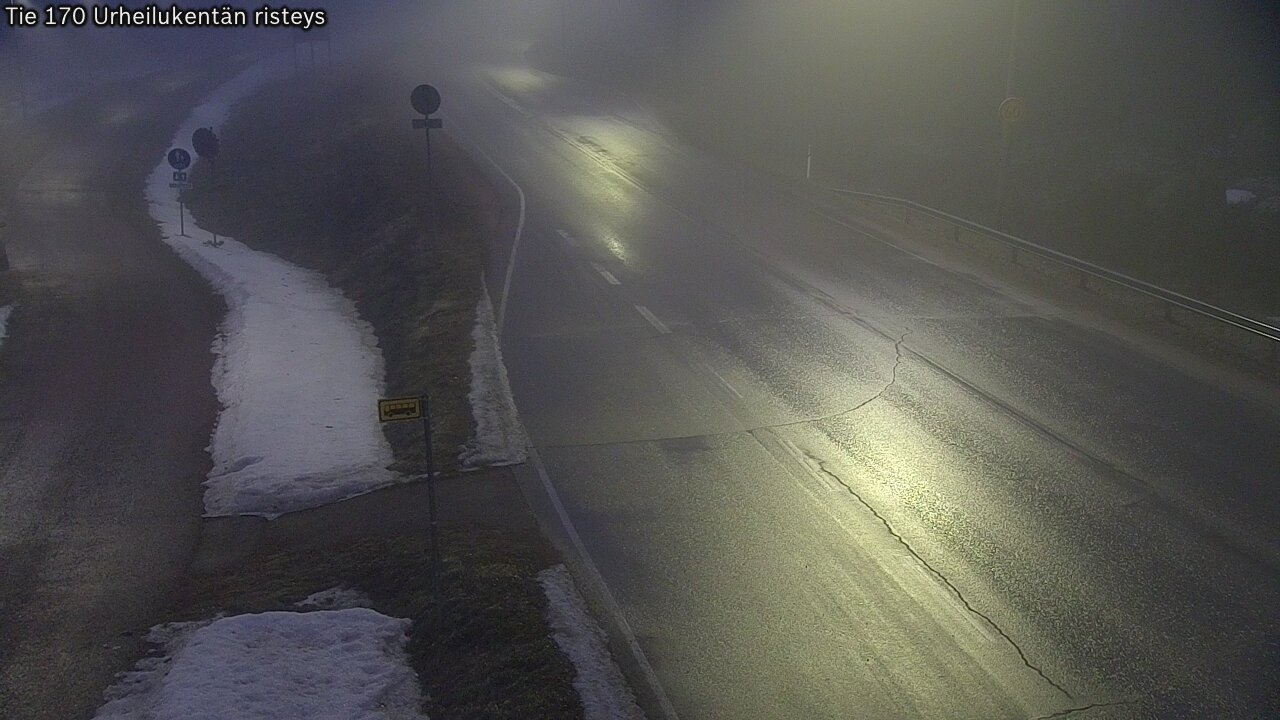 Kelikamerat Kuva Tie 170 Virolahti Urheilukentän risteys, Virolahti, Kymenlaakso