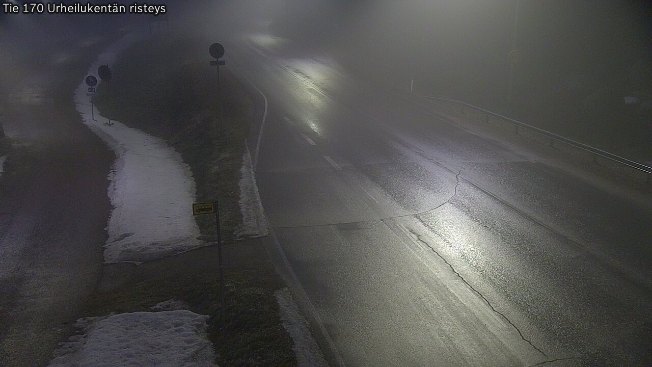 Kelikamerat Kuva Tie 170 Virolahti Urheilukentän risteys, Virolahti, Kymenlaakso