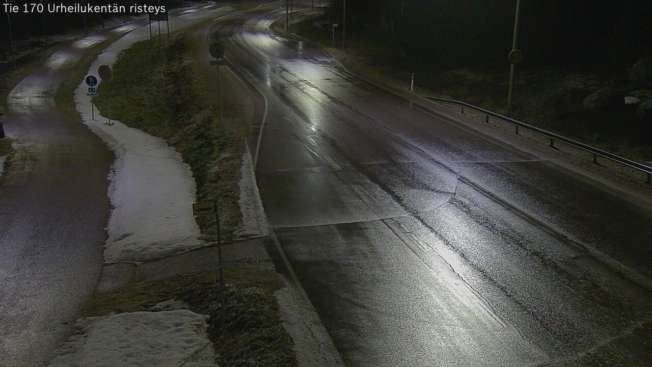 Kelikamerat Kuva Tie 170 Virolahti Urheilukentän risteys, Virolahti, Kymenlaakso
