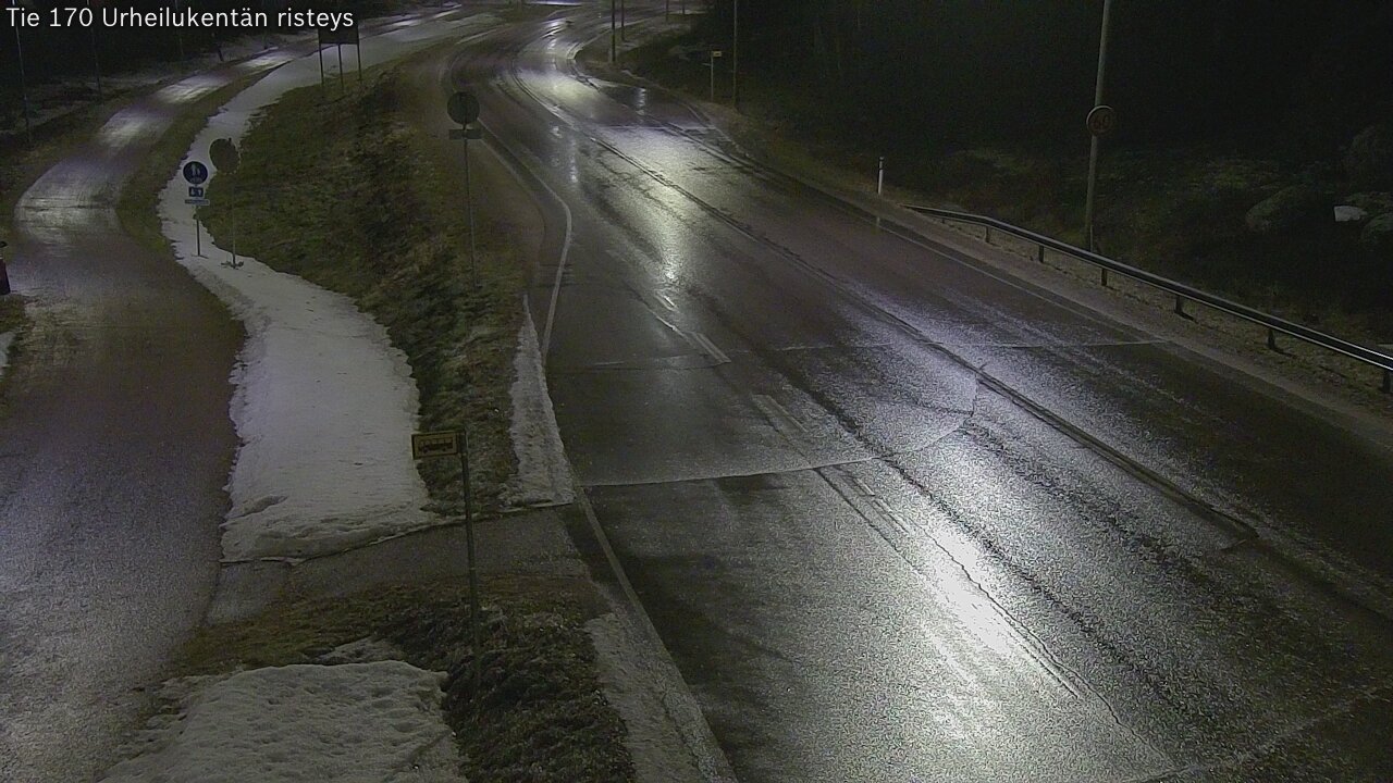 Kelikamerat Kuva Tie 170 Virolahti Urheilukentän risteys, Virolahti, Kymenlaakso