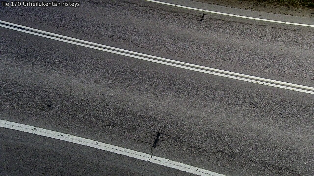 Weather Camera Image Väg 170 Vederlax Idrottsplatsen korsnin, Virolahti, Kymenlaakso