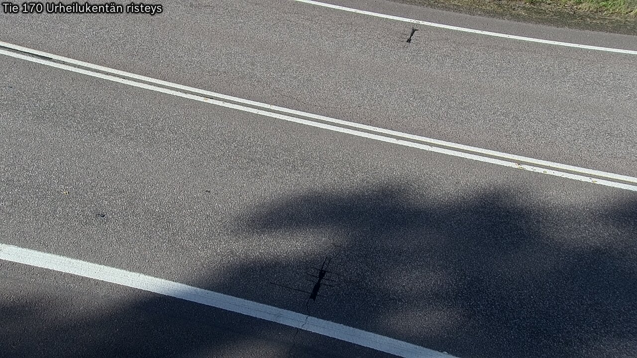 Weather Camera Image Väg 170 Vederlax Idrottsplatsen korsnin, Virolahti, Kymenlaakso