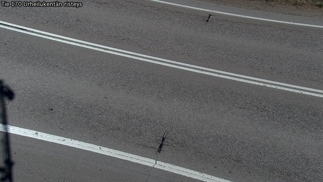 Weather Camera Image Väg 170 Vederlax Idrottsplatsen korsnin, Virolahti, Kymenlaakso