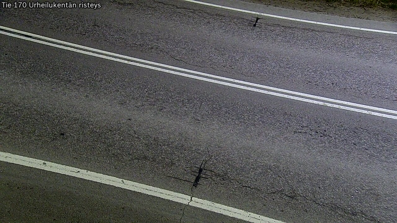 Weather Camera Image Väg 170 Vederlax Idrottsplatsen korsnin, Virolahti, Kymenlaakso