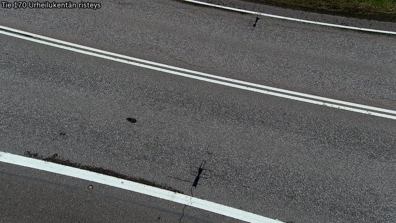 Weather Camera Image Väg 170 Vederlax Idrottsplatsen korsnin, Virolahti, Kymenlaakso