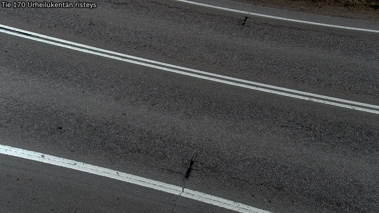 Weather Camera Image Väg 170 Vederlax Idrottsplatsen korsnin, Virolahti, Kymenlaakso
