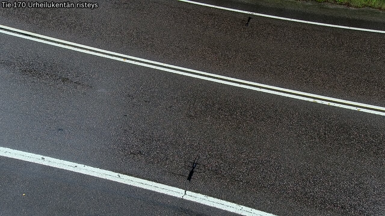 Weather Camera Image Väg 170 Vederlax Idrottsplatsen korsnin, Virolahti, Kymenlaakso
