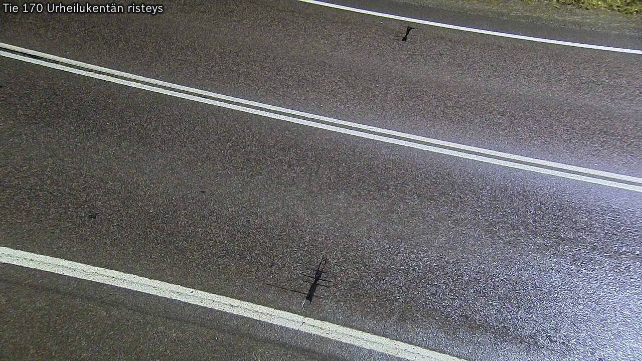 Kelikamerat Kuva Tie 170 Virolahti Urheilukentän risteys, Virolahti, Kymenlaakso