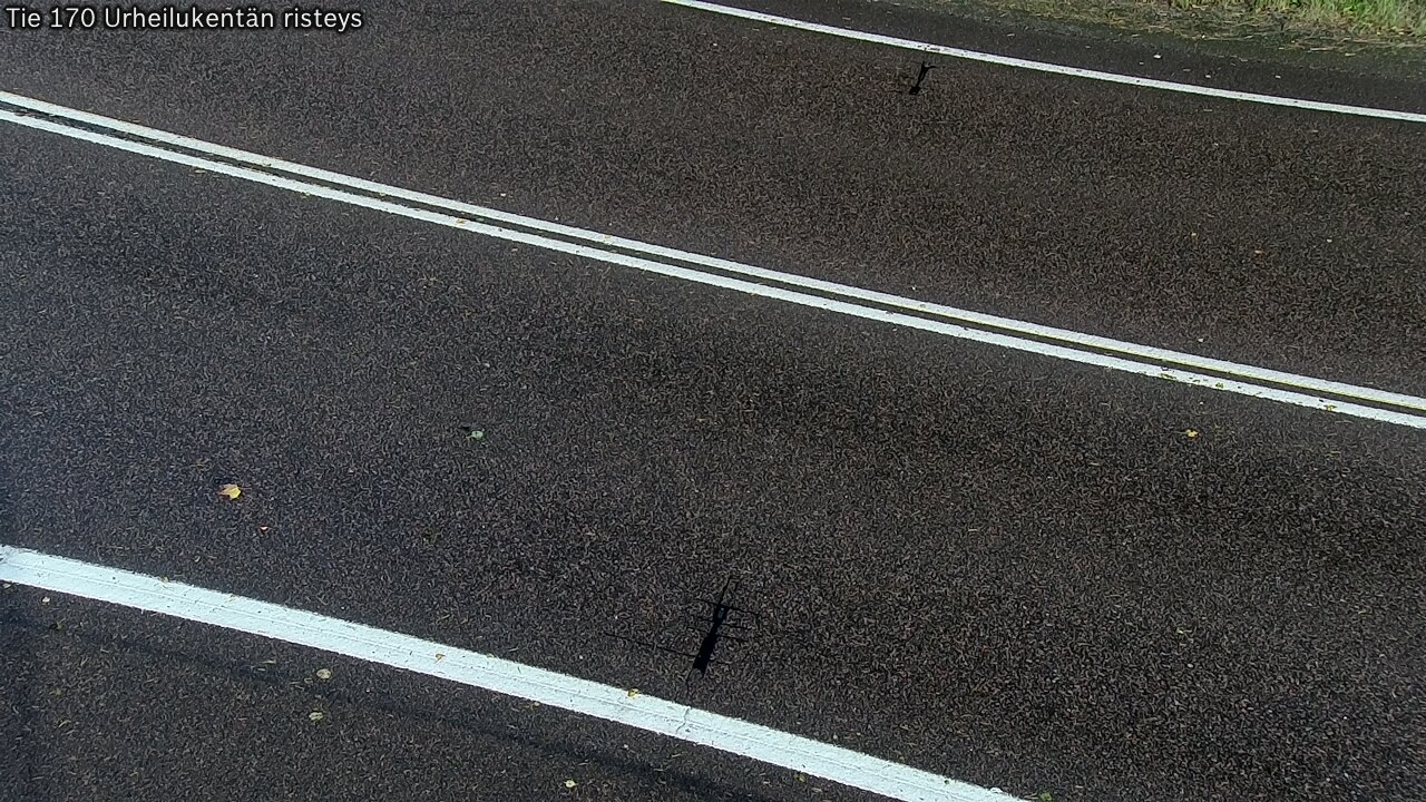 Weather Camera Image Väg 170 Vederlax Idrottsplatsen korsnin, Virolahti, Kymenlaakso