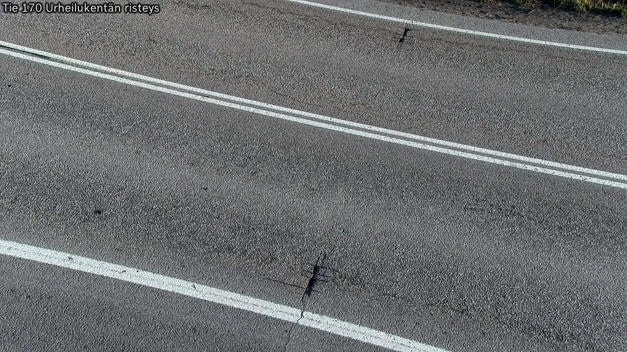 Weather Camera Image Road 170 Virolahti Sports field crossing, Virolahti, Kymenlaakso