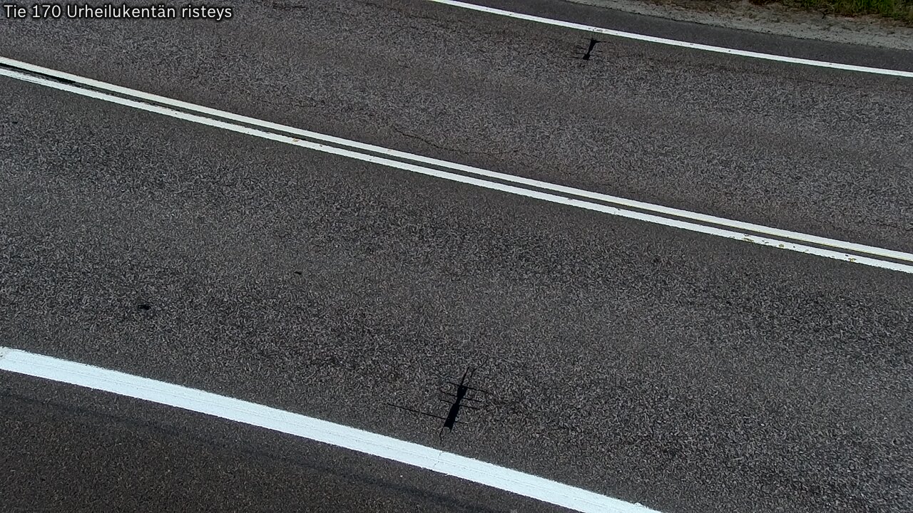 Weather Camera Image Road 170 Virolahti Sports field crossing, Virolahti, Kymenlaakso