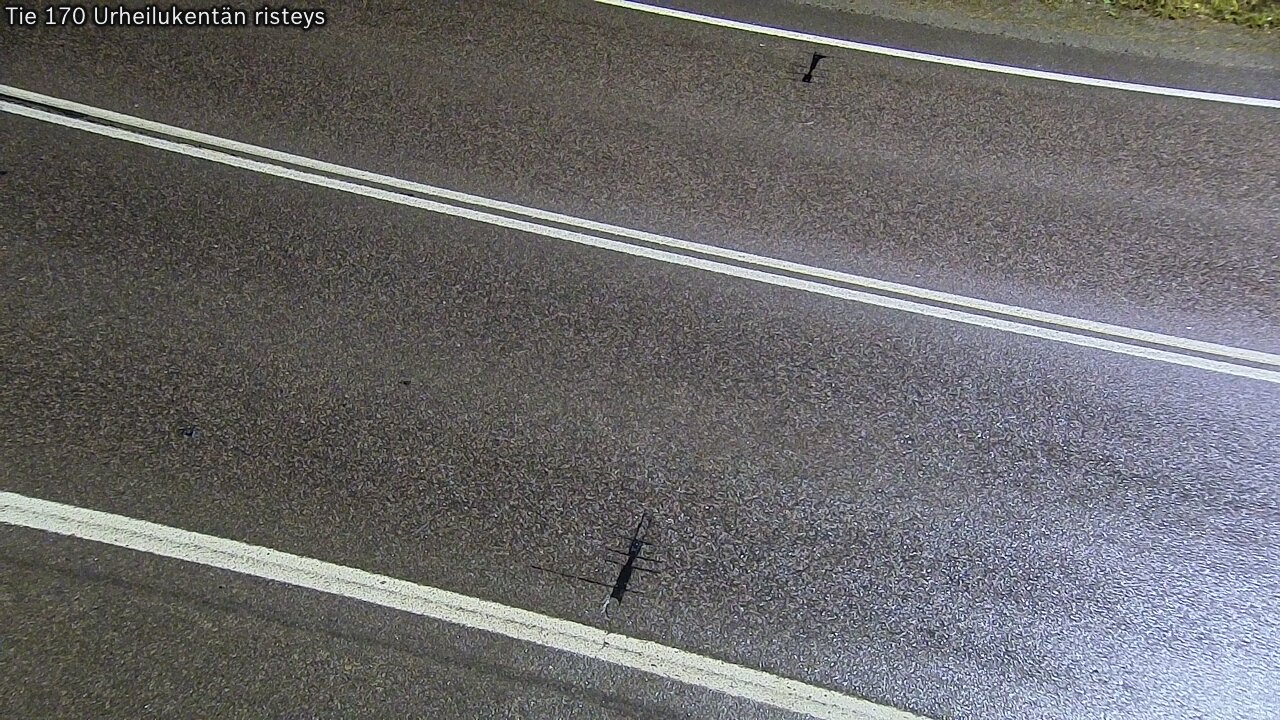 Kelikamerat Kuva Tie 170 Virolahti Urheilukentän risteys, Virolahti, Kymenlaakso