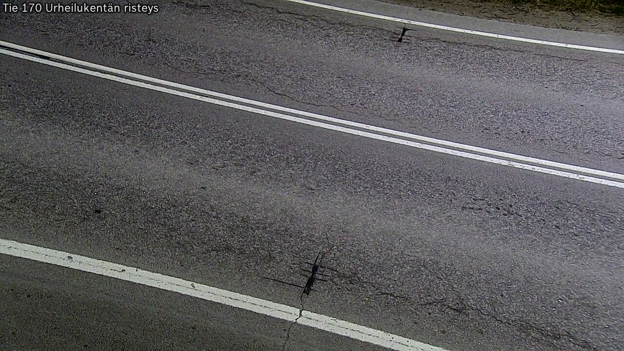 Weather Camera Image Väg 170 Vederlax Idrottsplatsen korsnin, Virolahti, Kymenlaakso
