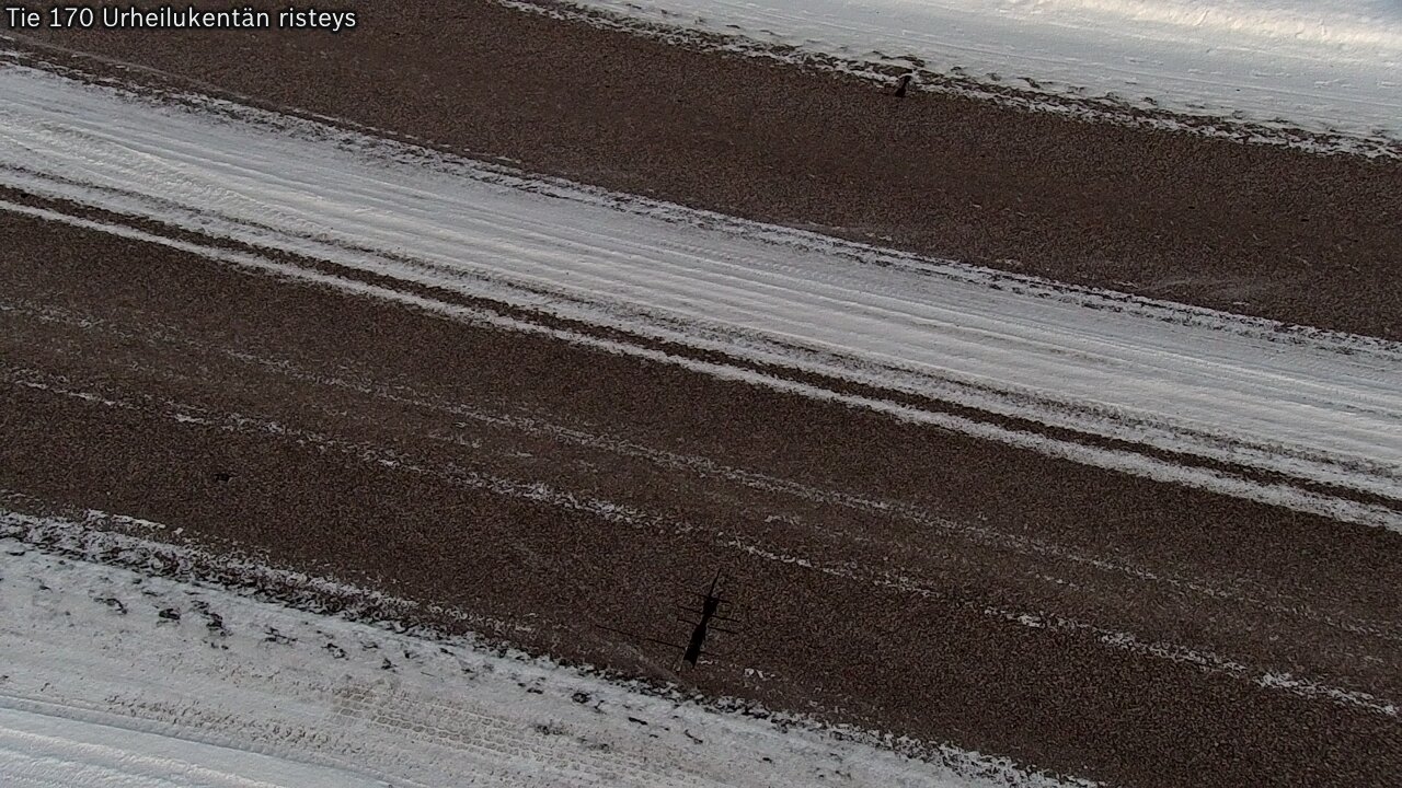 Kelikamerat Kuva Tie 170 Virolahti Urheilukentän risteys, Virolahti, Kymenlaakso