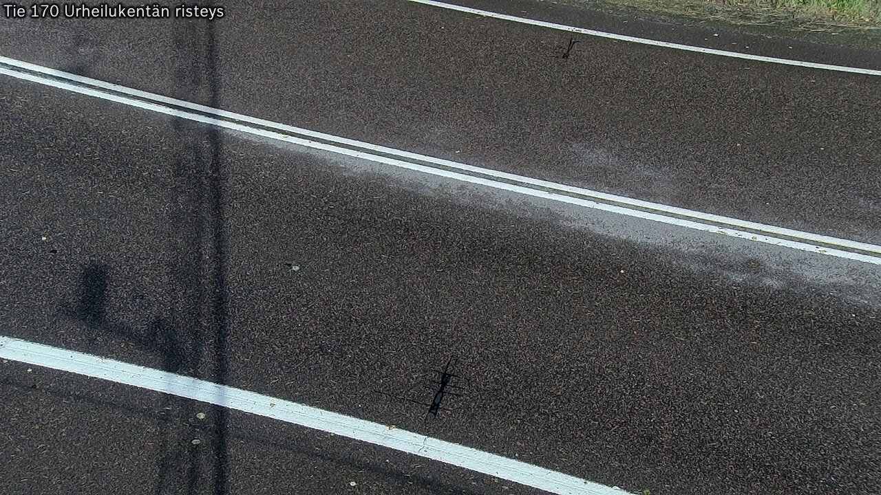 Weather Camera Image Väg 170 Vederlax Idrottsplatsen korsnin, Virolahti, Kymenlaakso