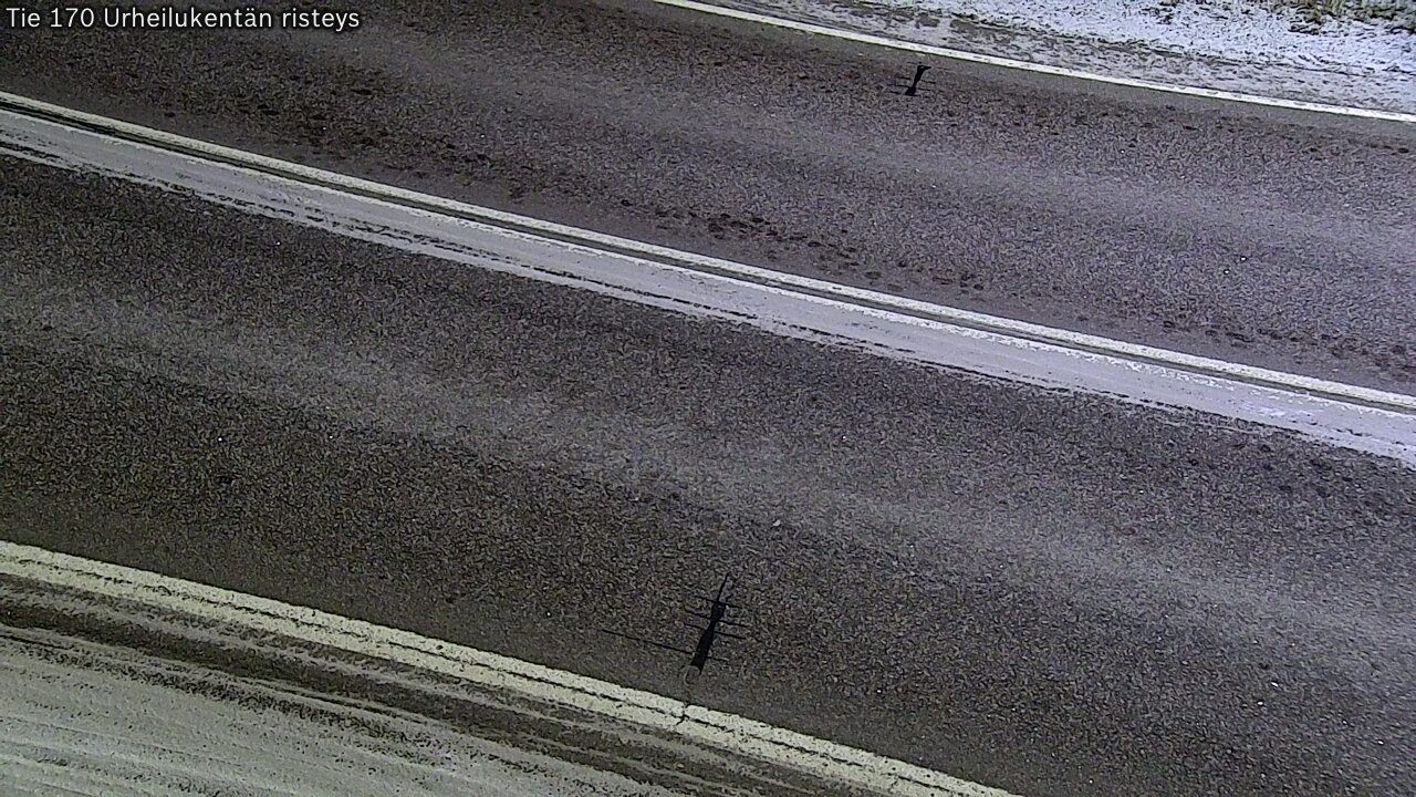 Kelikamerat Kuva Tie 170 Virolahti Urheilukentän risteys, Virolahti, Kymenlaakso