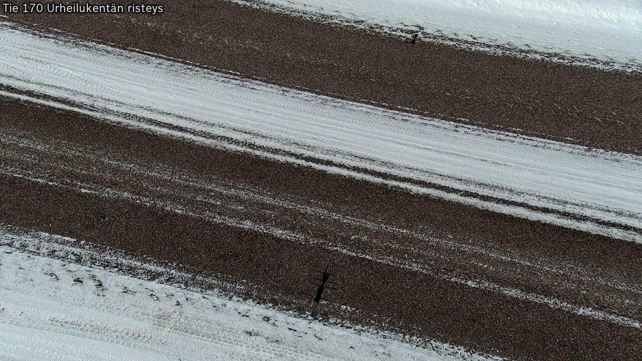 Kelikamerat Kuva Tie 170 Virolahti Urheilukentän risteys, Virolahti, Kymenlaakso