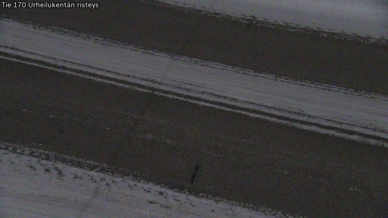 Weather Camera Image Road 170 Virolahti Sports field crossing, Virolahti, Kymenlaakso