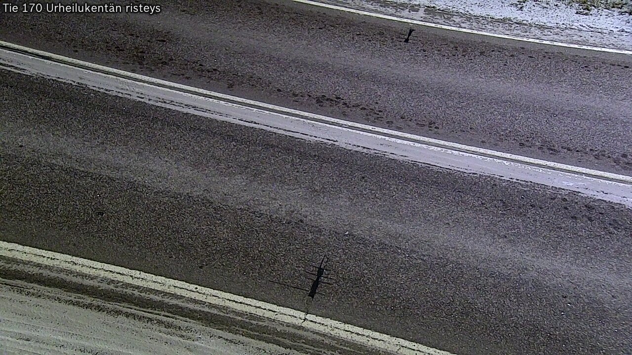 Kelikamerat Kuva Tie 170 Virolahti Urheilukentän risteys, Virolahti, Kymenlaakso