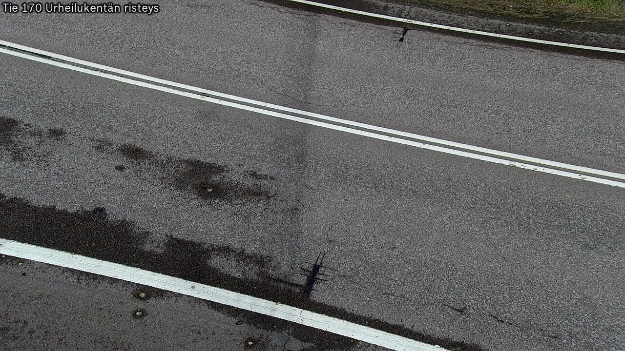 Weather Camera Image Väg 170 Vederlax Idrottsplatsen korsnin, Virolahti, Kymenlaakso