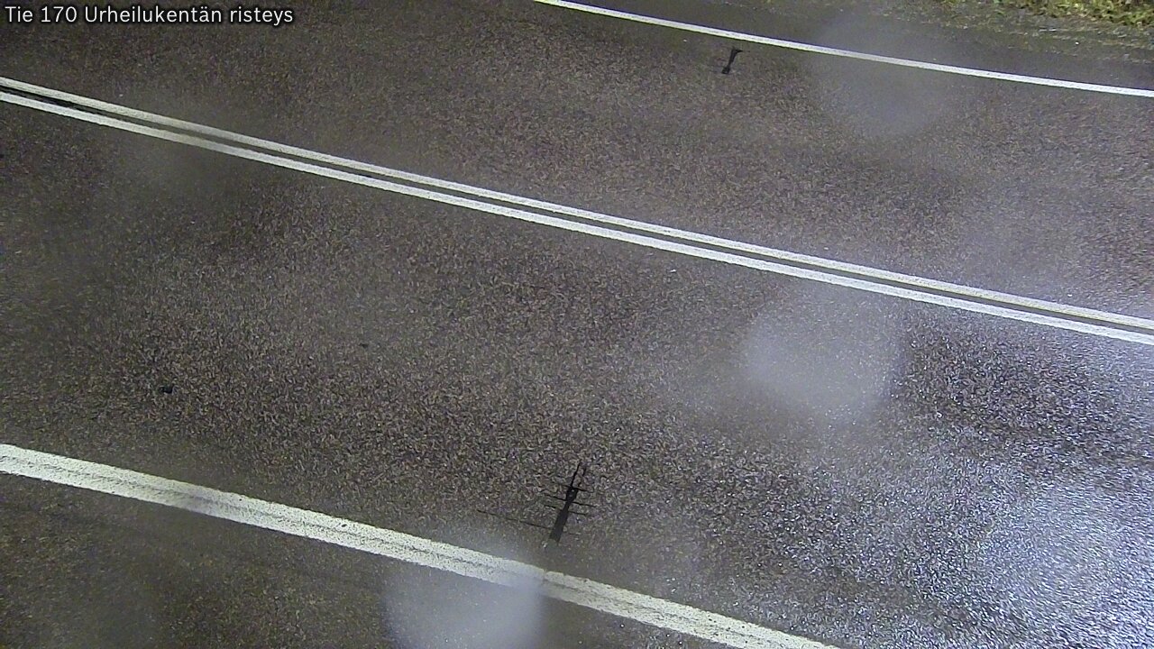Weather Camera Image Väg 170 Vederlax Idrottsplatsen korsnin, Virolahti, Kymenlaakso