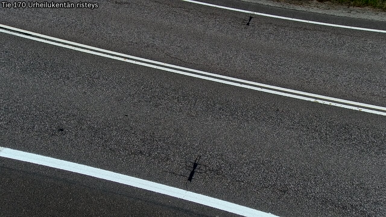Weather Camera Image Väg 170 Vederlax Idrottsplatsen korsnin, Virolahti, Kymenlaakso