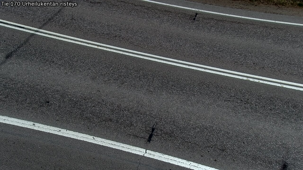 Weather Camera Image Väg 170 Vederlax Idrottsplatsen korsnin, Virolahti, Kymenlaakso