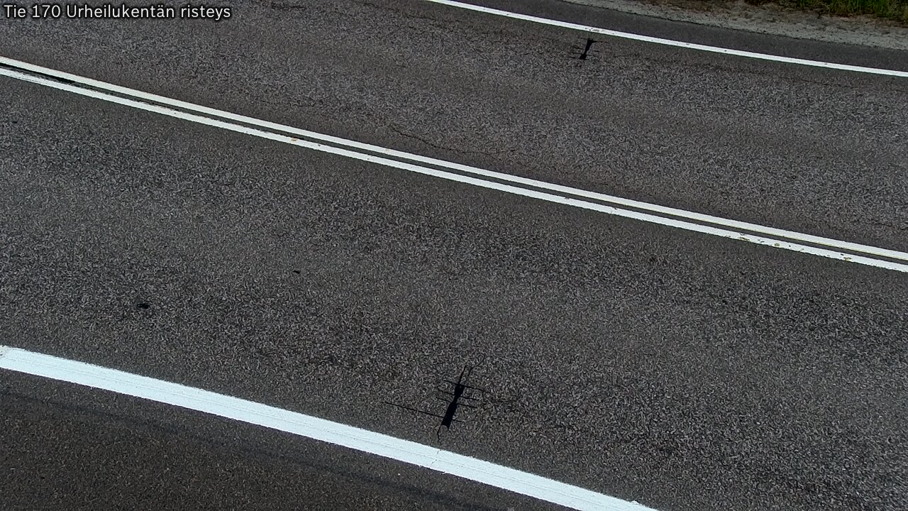 Weather Camera Image Road 170 Virolahti Sports field crossing, Virolahti, Kymenlaakso