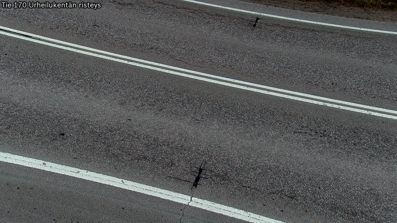 Weather Camera Image Road 170 Virolahti Sports field crossing, Virolahti, Kymenlaakso